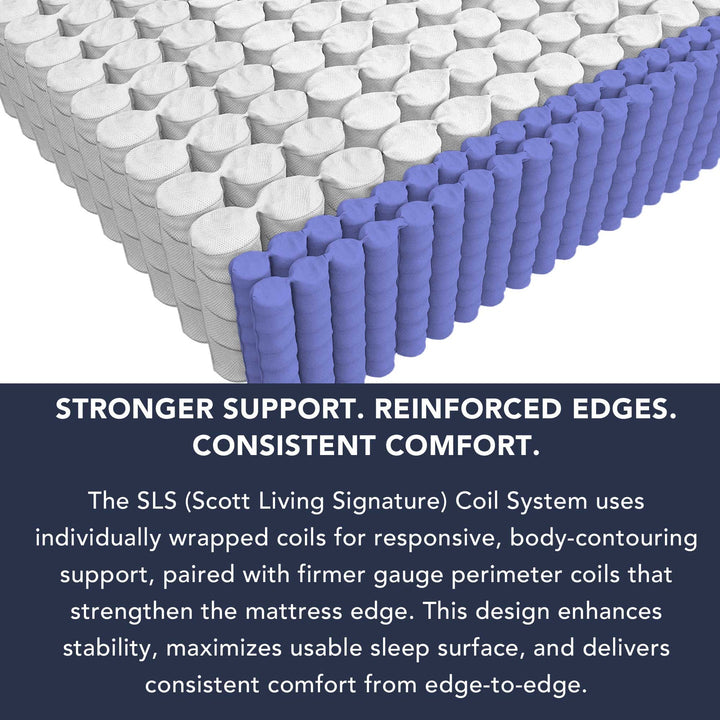Elia Luxury Firm Mattress Scott Living by King Koil